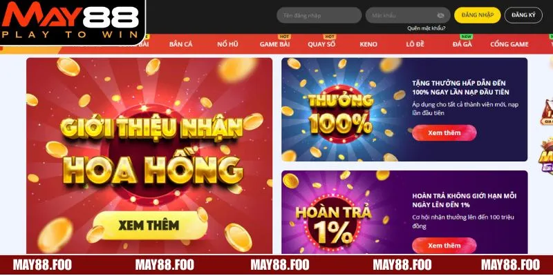 Các sự kiện ưu đãi không nên bỏ lỡ khi là hội viên nhà cái 